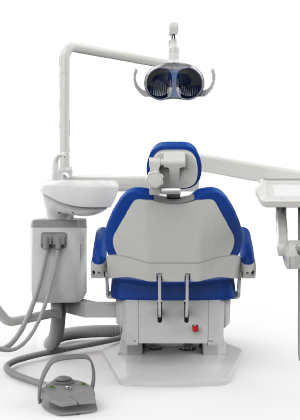 Dental chair with stool